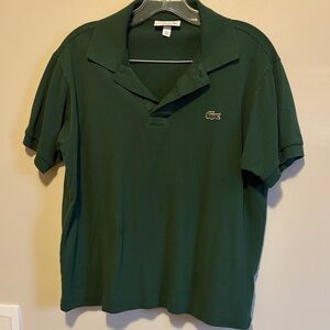 Lacoste Men's Green Polo Shirt